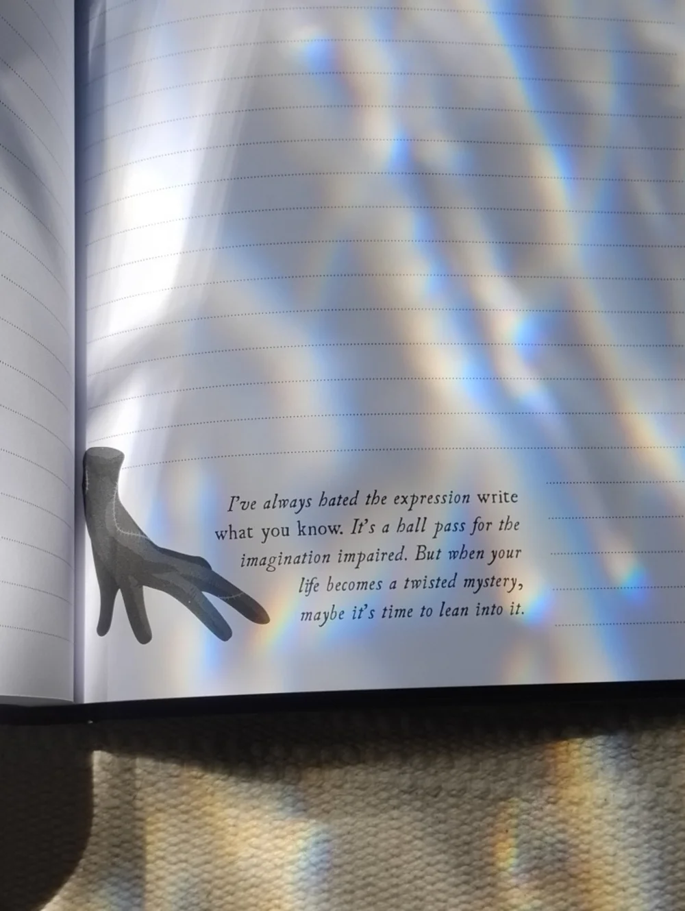 Wednesday Nightshade Society Journal - Purple/Black